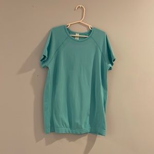 athleta girl power up tee short sleeve shirt size large (12)